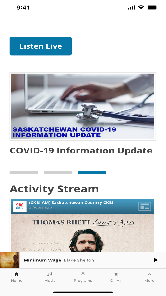 900 CKBI Saskatchewan