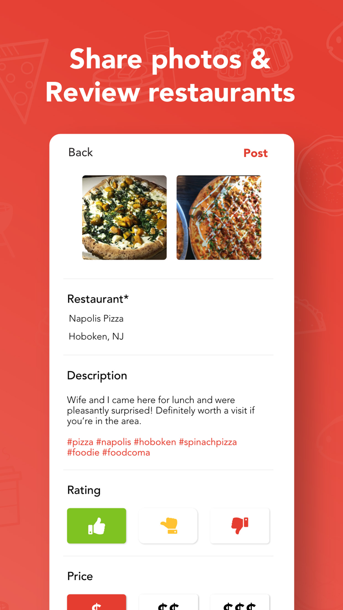 Forkist Food Friends Connect