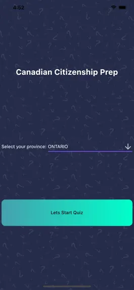 Game screenshot Canadian Citizenship Practice mod apk