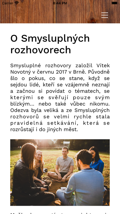 Smysluplné rozhovory Screenshot