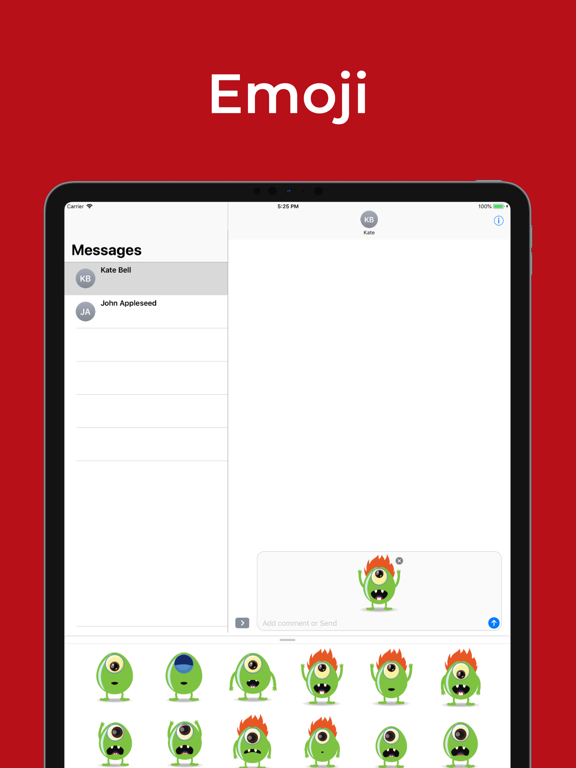Screenshot #5 pour Monster Autocollant Emoji