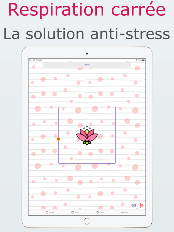 Screenshot #4 pour Respiration carrée pro