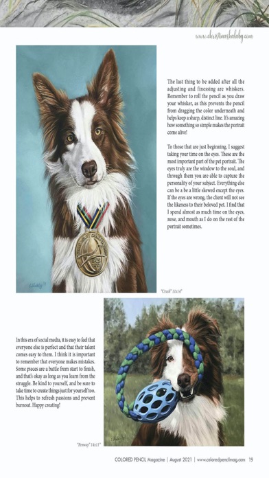 COLORED PENCIL Magazine Screenshot