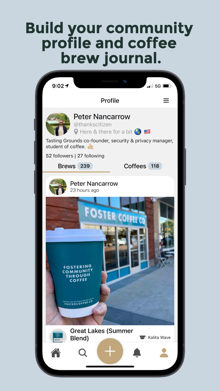 Tasting Grounds Coffee Brews