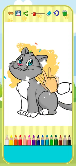 Game screenshot Coloring cats and kittens apk