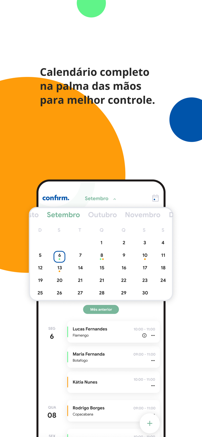Confirm  Agenda Profissional