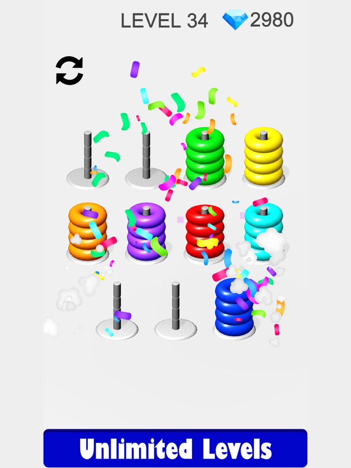 Hoop Stack Colors  Ring Games