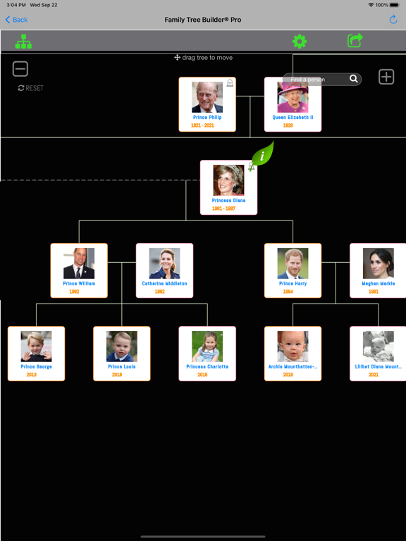 Screenshot #4 pour Family Tree Builder Pro