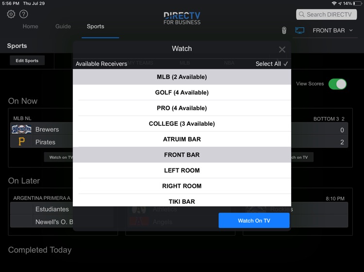 DIRECTV FOR BUSINESS Remote screenshot-3
