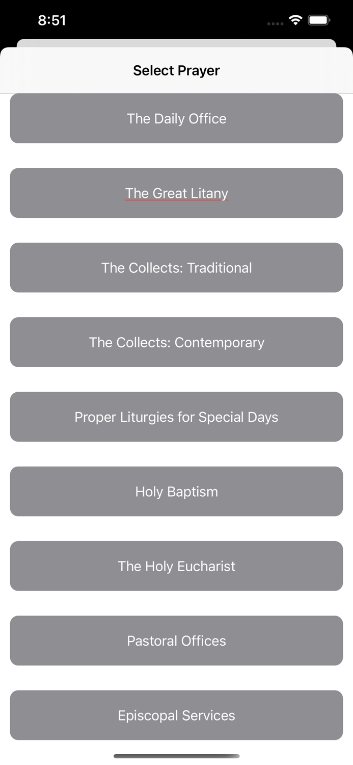 The Book of Common Prayer