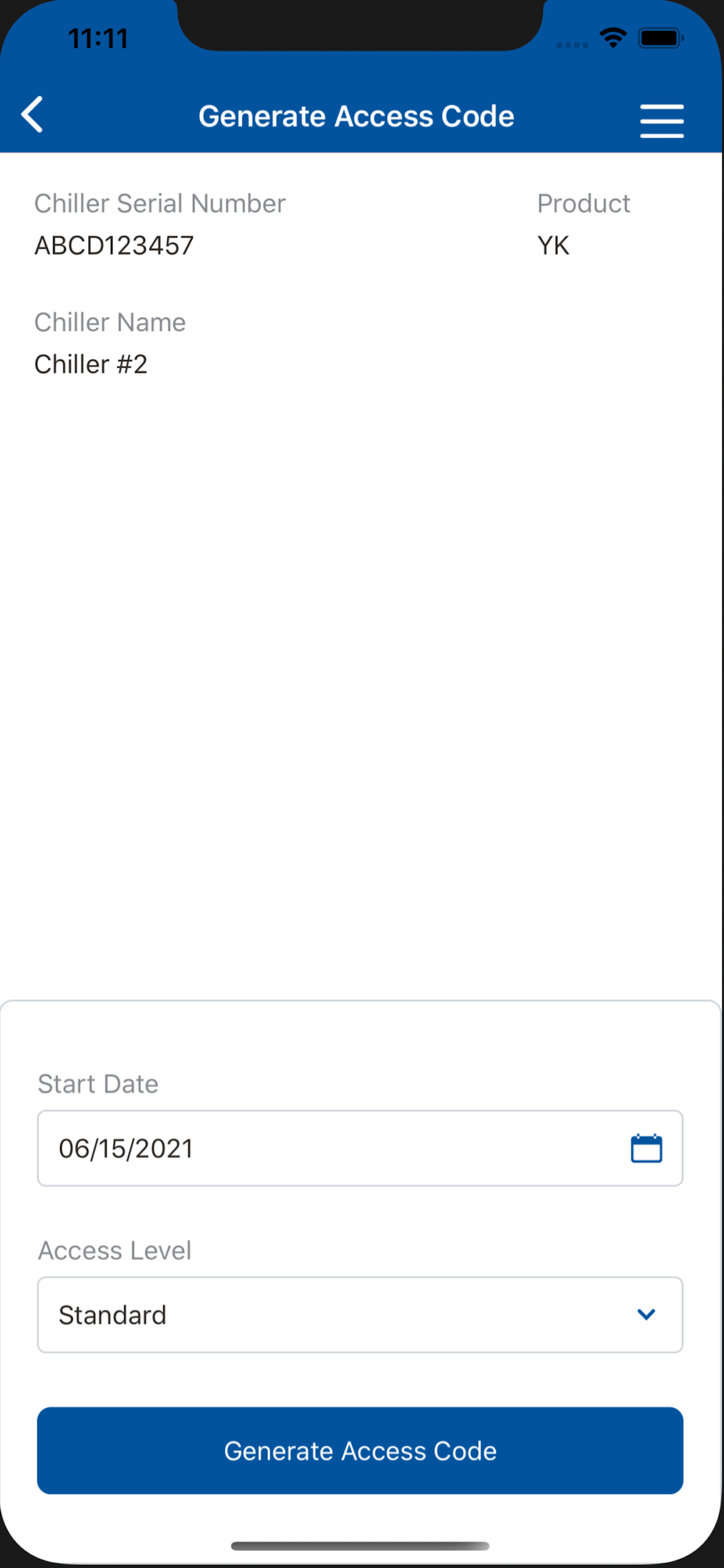 YORK Chiller Access Manager