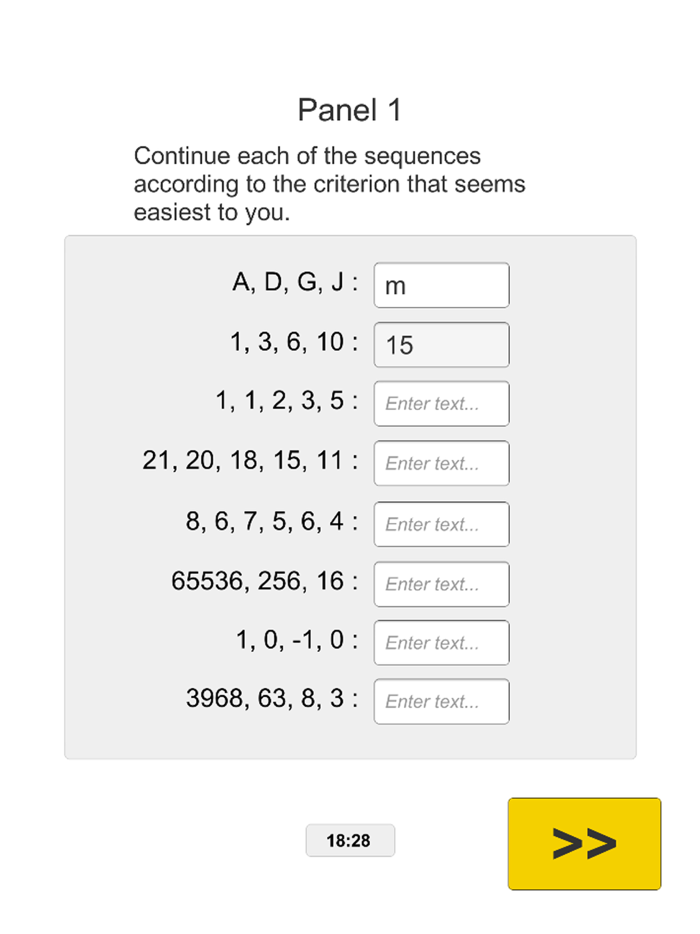IQ Test intelligency meter