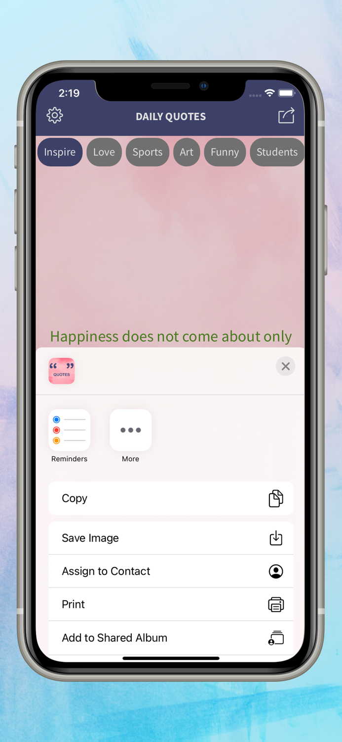 Motivational - Daily Quotes