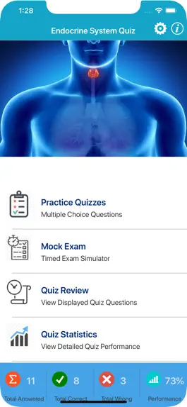 Game screenshot Endocrine System Quizzes mod apk