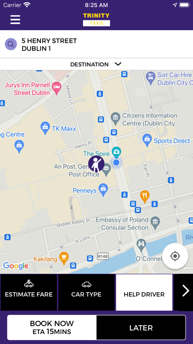 Trinity Taxis Screenshot