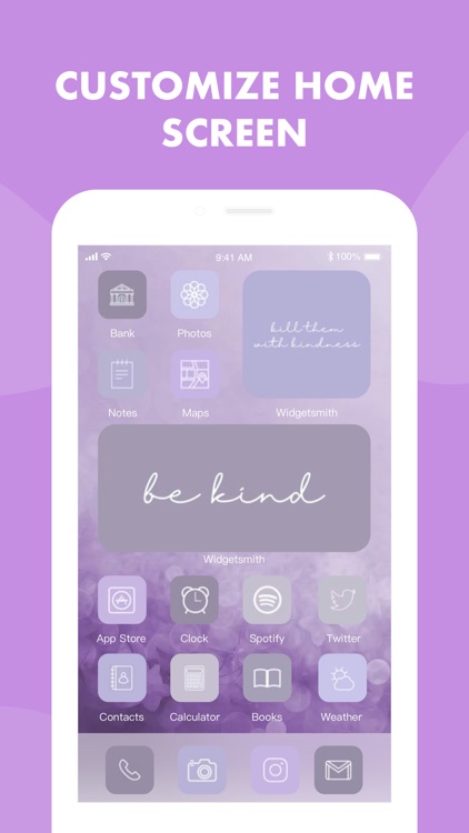 Home Screen Icon Theme Widget
