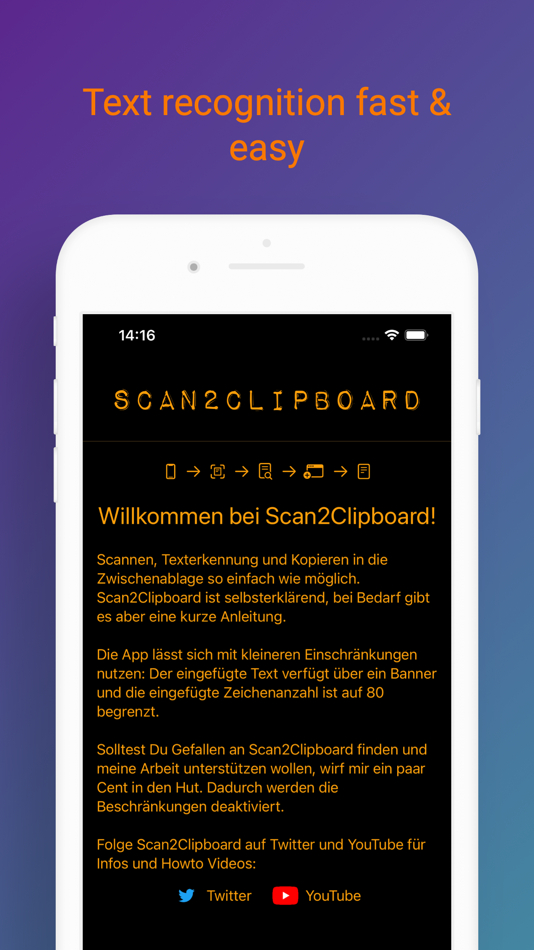 #6. Scan2Clipboard (macOS) Podle: Michael Ecke