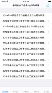 中级社会工作者考题大全 iphone screenshot 1