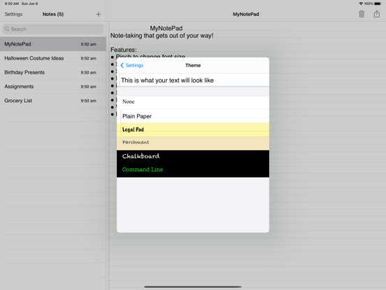 Screenshot #5 pour MyNotePad