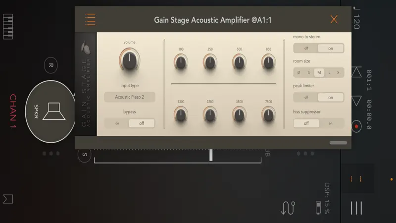 Gain Stage Acoustic screenshot 2 of 3