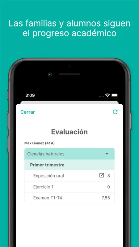 Edvoice - Comunicación escolar screenshot 6 of 7
