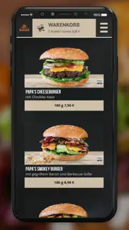 papa´s burger darmstadt iphone screenshot 3