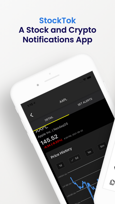 StockTok -Crypto Stock Alerts Screenshot