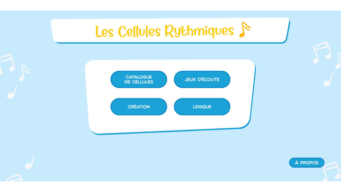 Cellules rythmiques - cycle 1