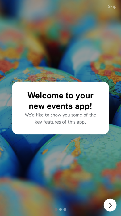 Kennedys events app Screenshot