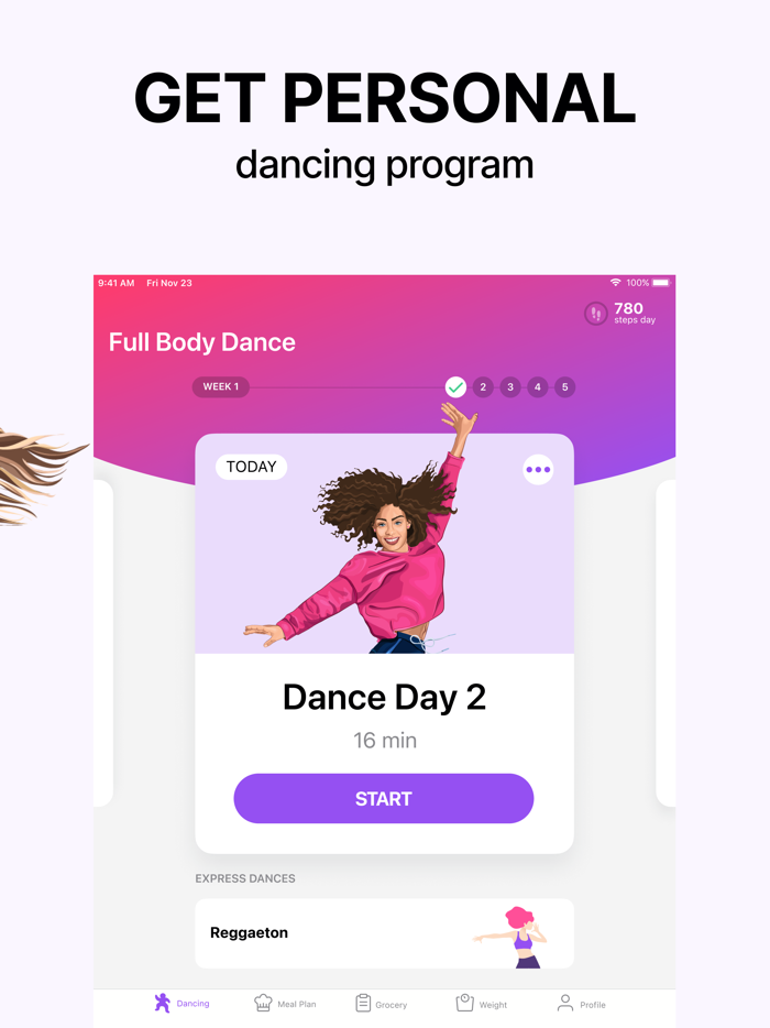Organic Dance Weight Loss App