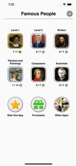 Game screenshot Famous People - History Quiz hack