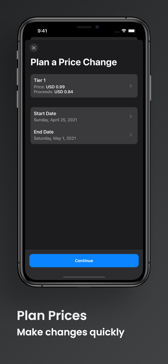 PriceManager - Schedule Prices