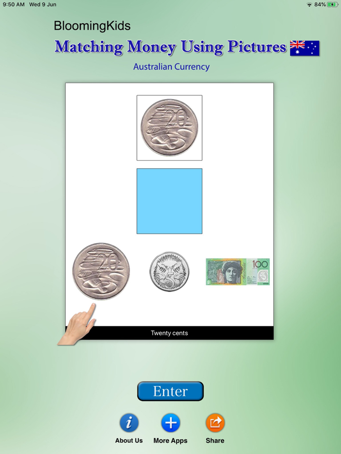 Matching Money Using PicsAUD