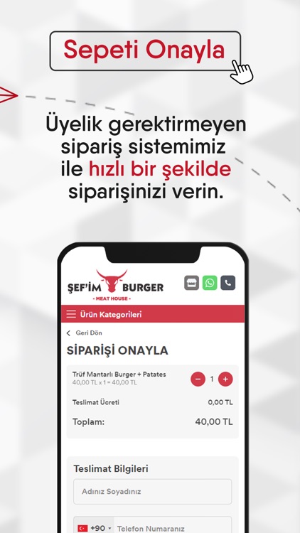 Şefim Burger screenshot-3