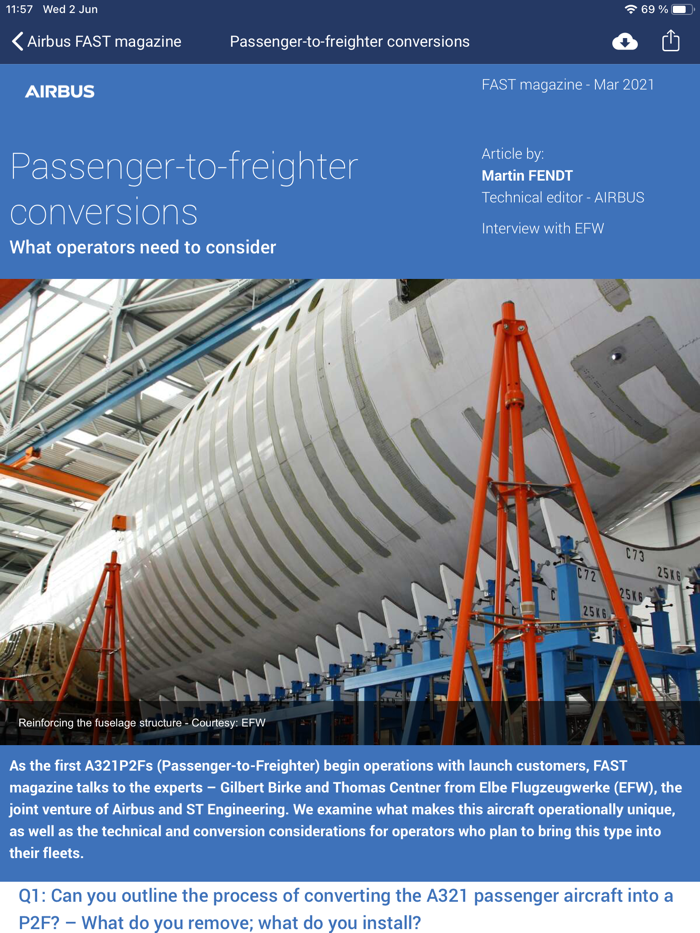 FAST magazine by Airbus