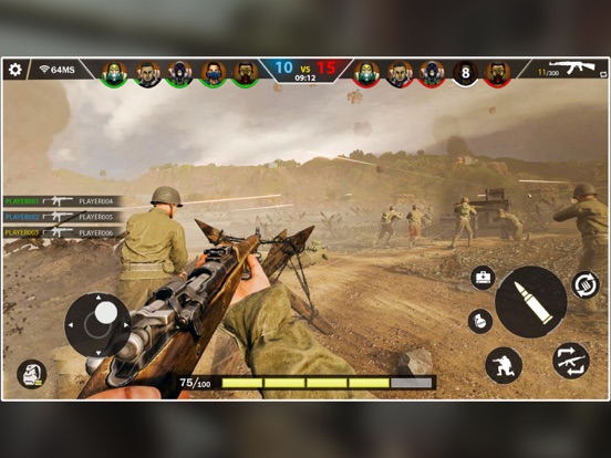 World War 2:Gun Shooting Gamesのおすすめ画像3