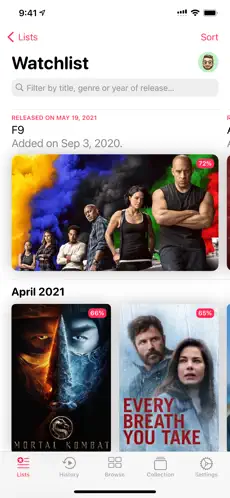 Captura 1 Popcorn Movies iphone
