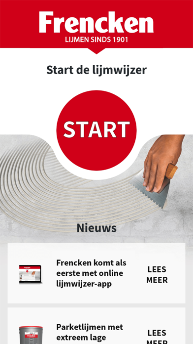Screenshot #1 pour Frencken Lijmwijzer