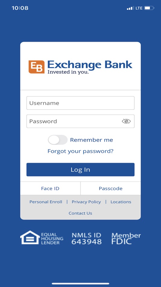 #1. Exchange Bank Mobile Banking (iOS) 来自: Exchange Bank Mobile