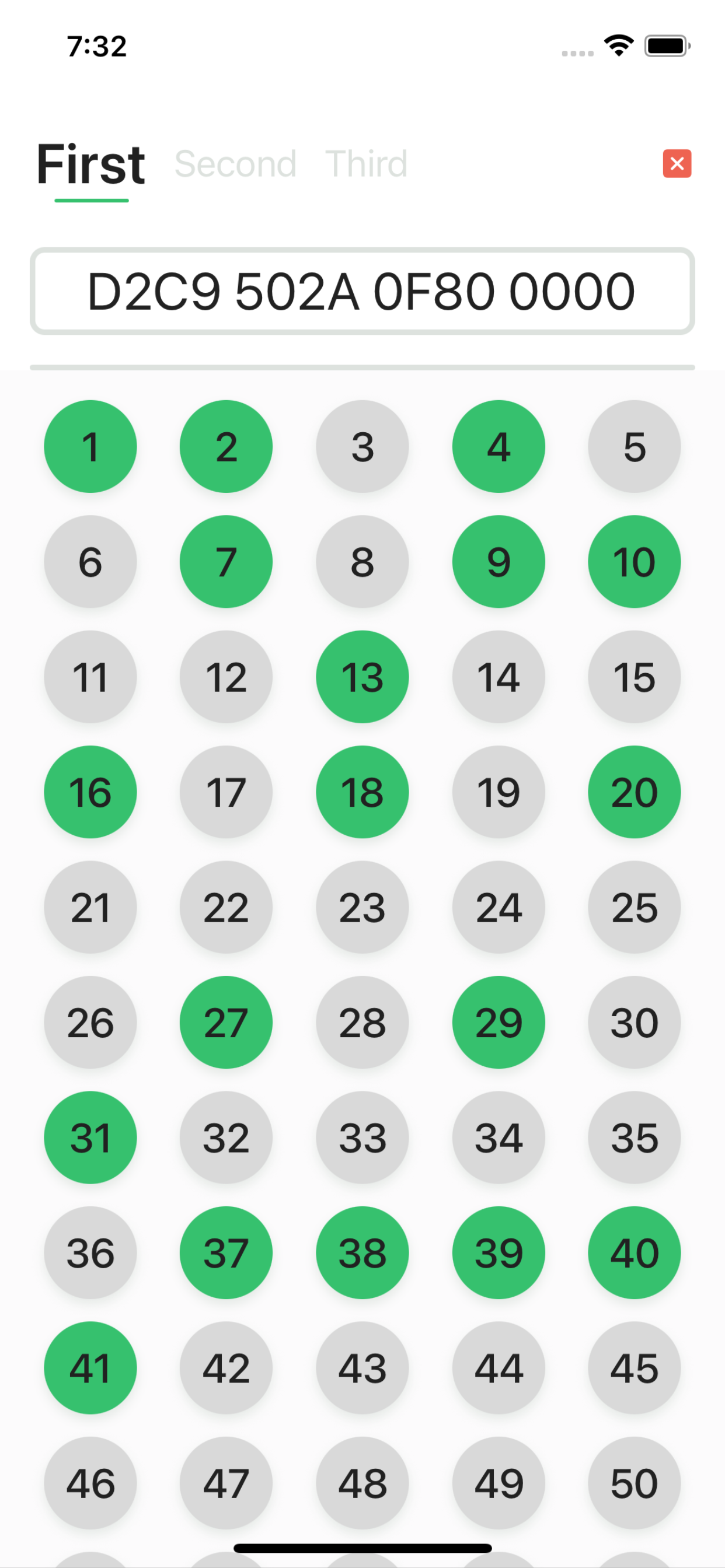 ISO8583 Bitmap Calculator