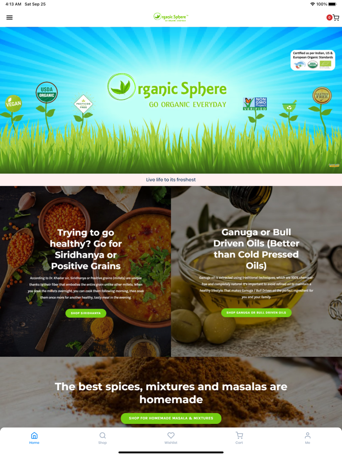 Organic Groceries - India