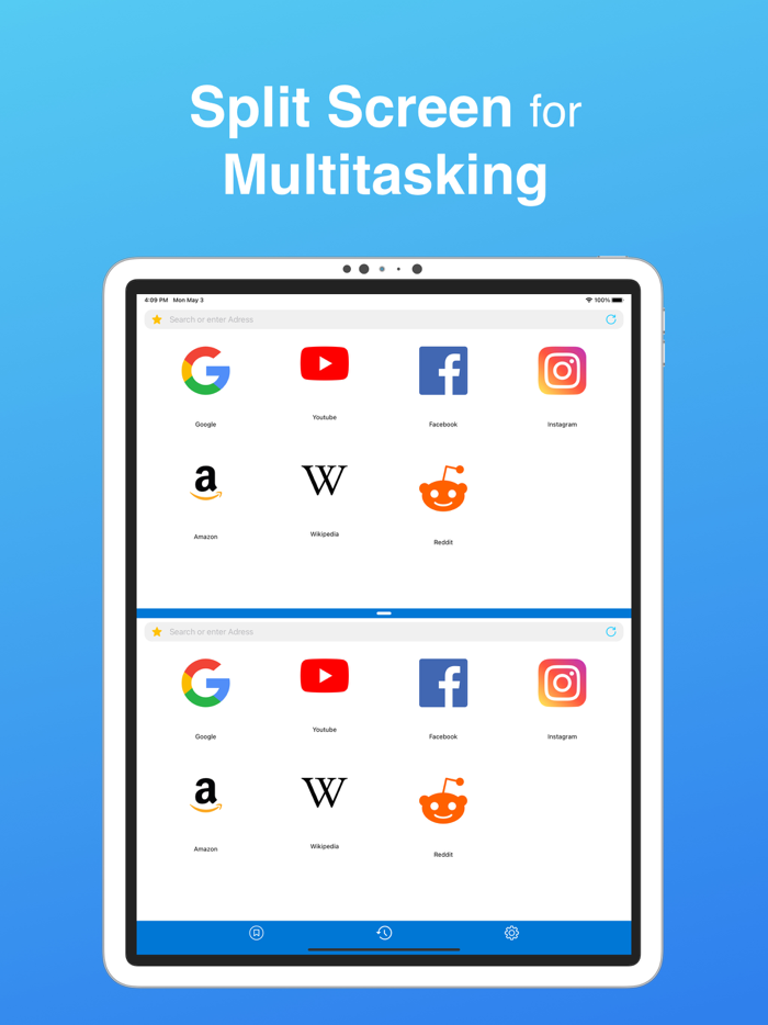 Split Screen - Dual display