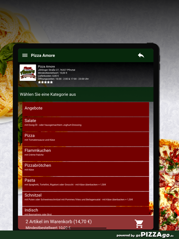 Pizza Amore Pfinztal screenshot 8
