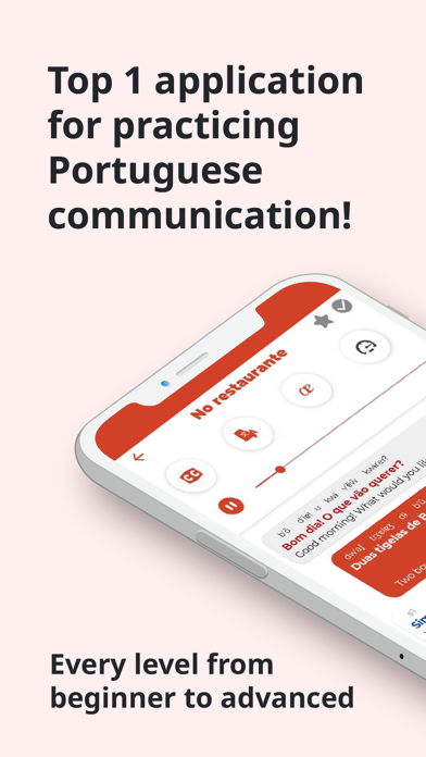 PortugueseーListening・Speaking Screenshot