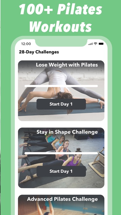 Screenshot #2 pour Pilates Exercises Workout Plan