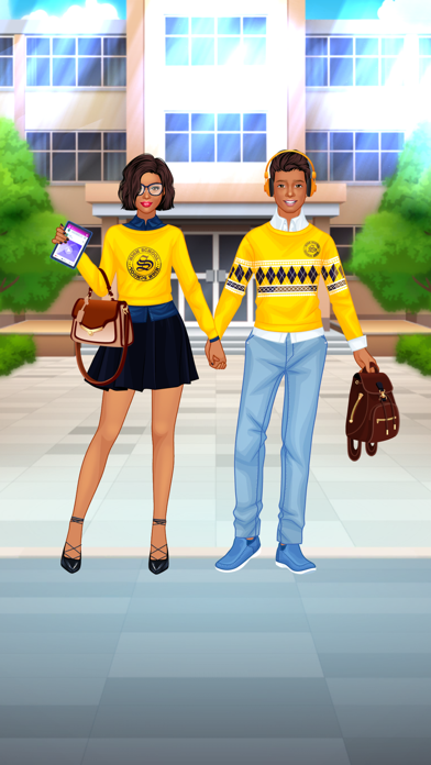 High School Couple Makeover Screenshot