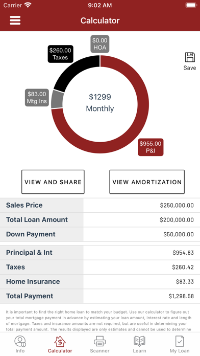 ProMortgage Screenshot