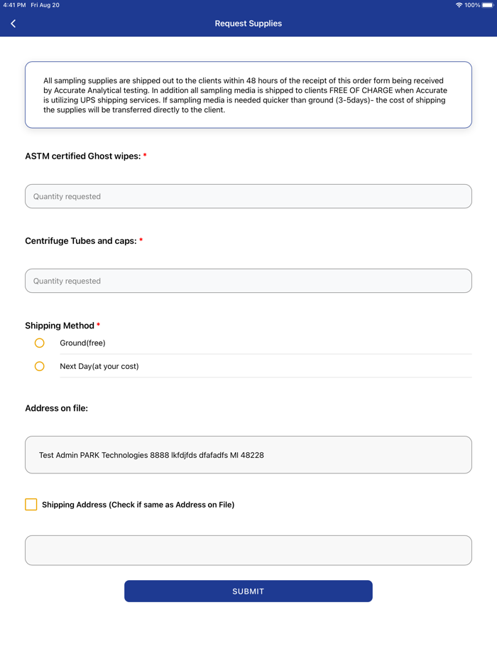 Accurate Analytical Testing
