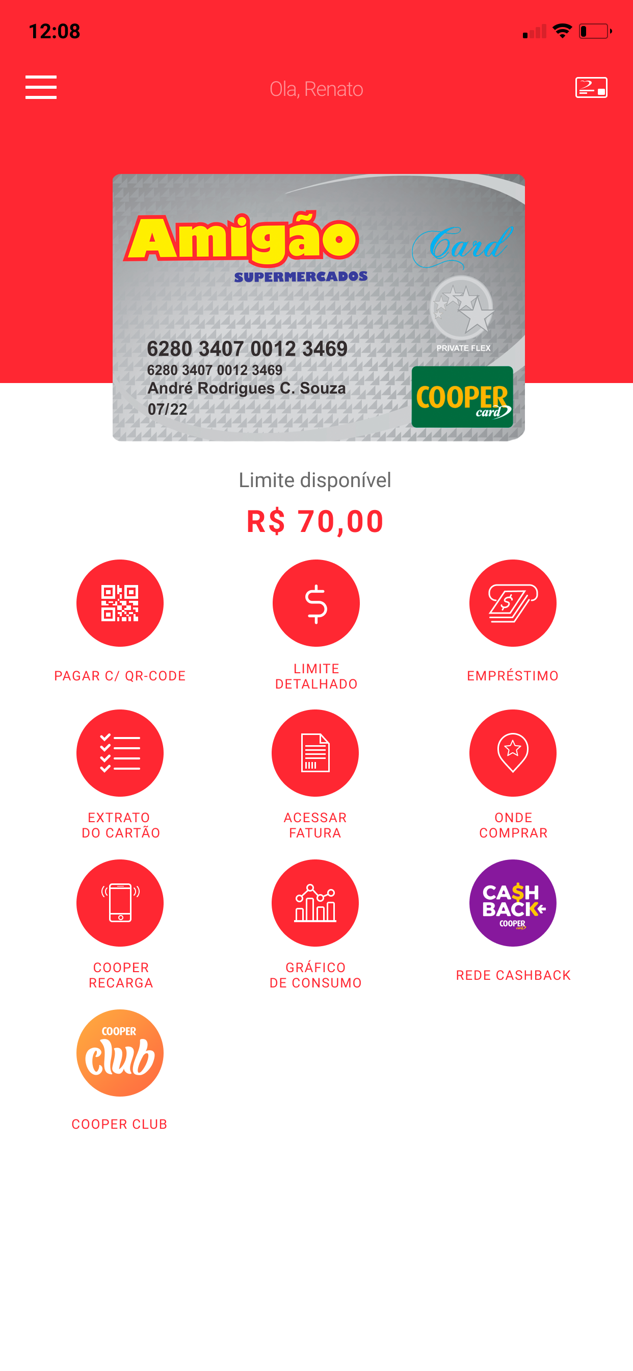 Amigão Card