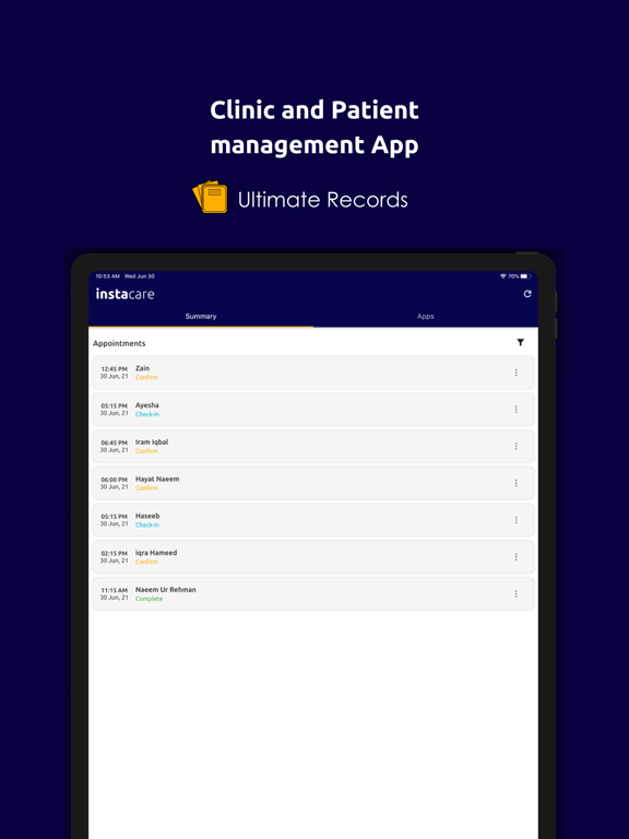 Screenshot #4 pour InstaCare Smart Clinic